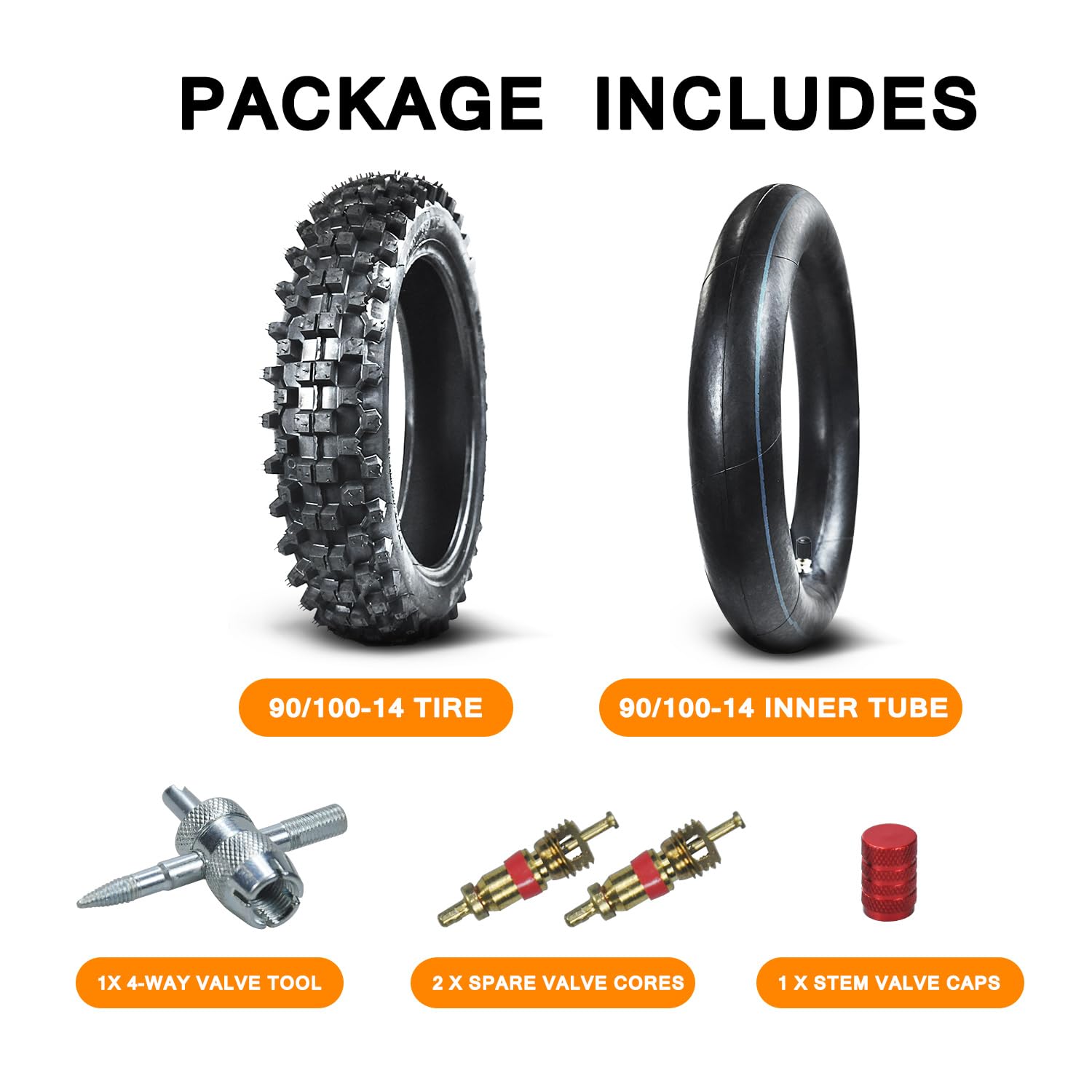 HIAORS 90/100-14 3.00-14 Dirt Bike Inner Tube Uganda HIAORS 90/100-14 3.00-14 Dirt Bike Inner Tube Uganda