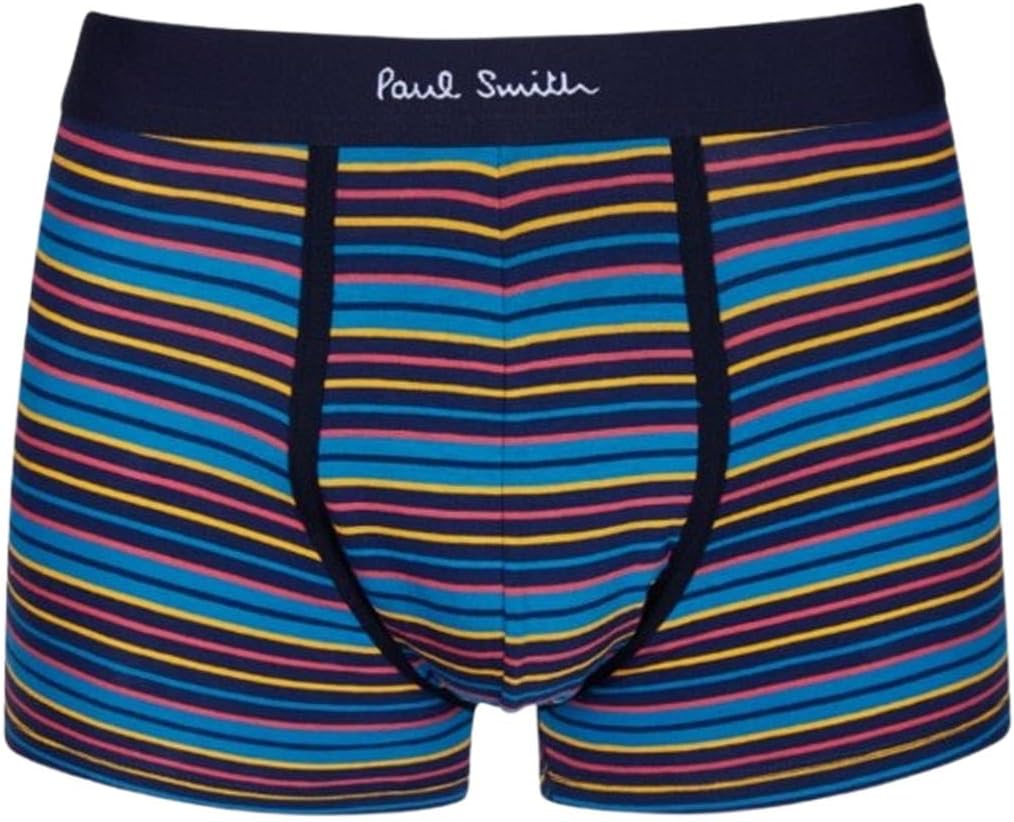 [ポールスミス] ボクサーパンツ コットン ストレッチ 前閉じ 3枚組 セット ロゴ アソート 総柄 メンズ 下着 インナー TRU