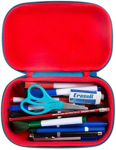 Miniatura 7 de ZIPIT Wildlings - Estuche para lápices, caja para lápices, caja de almacenamiento, bolso de almuerzo, mochila, Azul