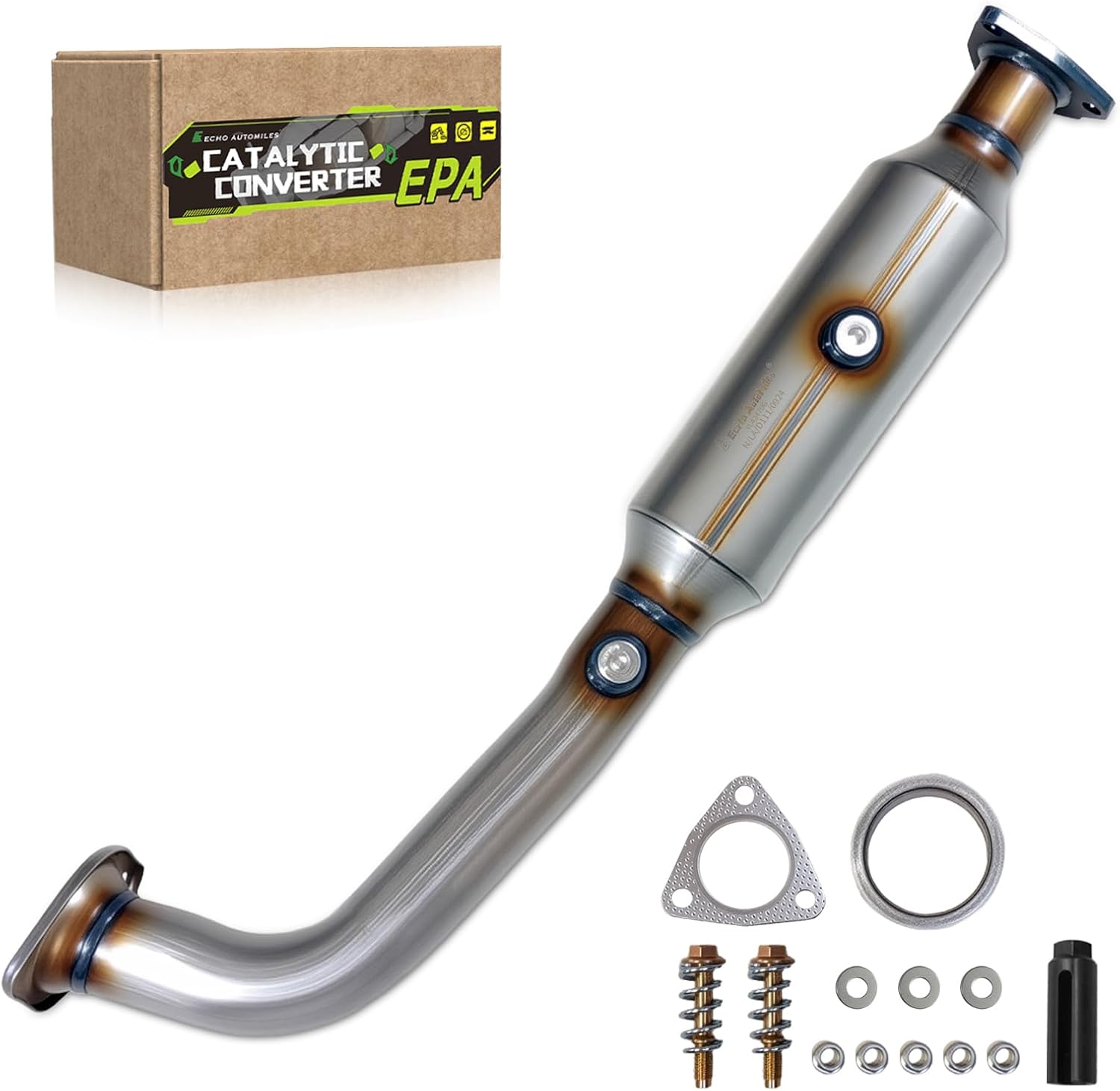 Catalytic Converter Compatible with Honda CR-V CRV 2007 2008 2009 2.4L, Catalytic Convertor EPA Compliant Honda CRV 2007-2009
