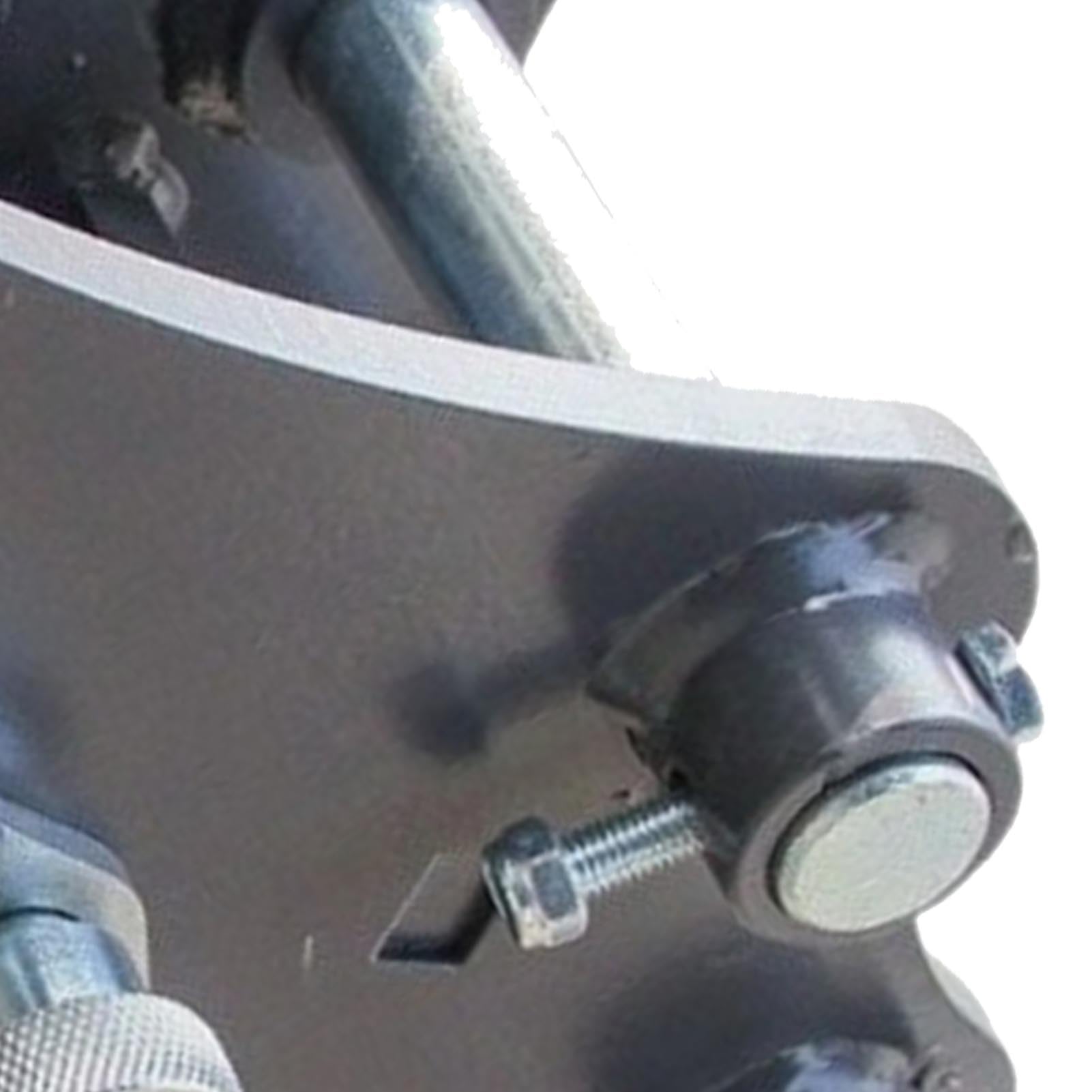 ASHATA Mechanische Schnellwechselkupplung, Mini Bagger Schnellkoppler Adapter 0-3 Tonnen 92mm Spannweite 85mm Mittelradstand 25mm Stiftdurchmesser