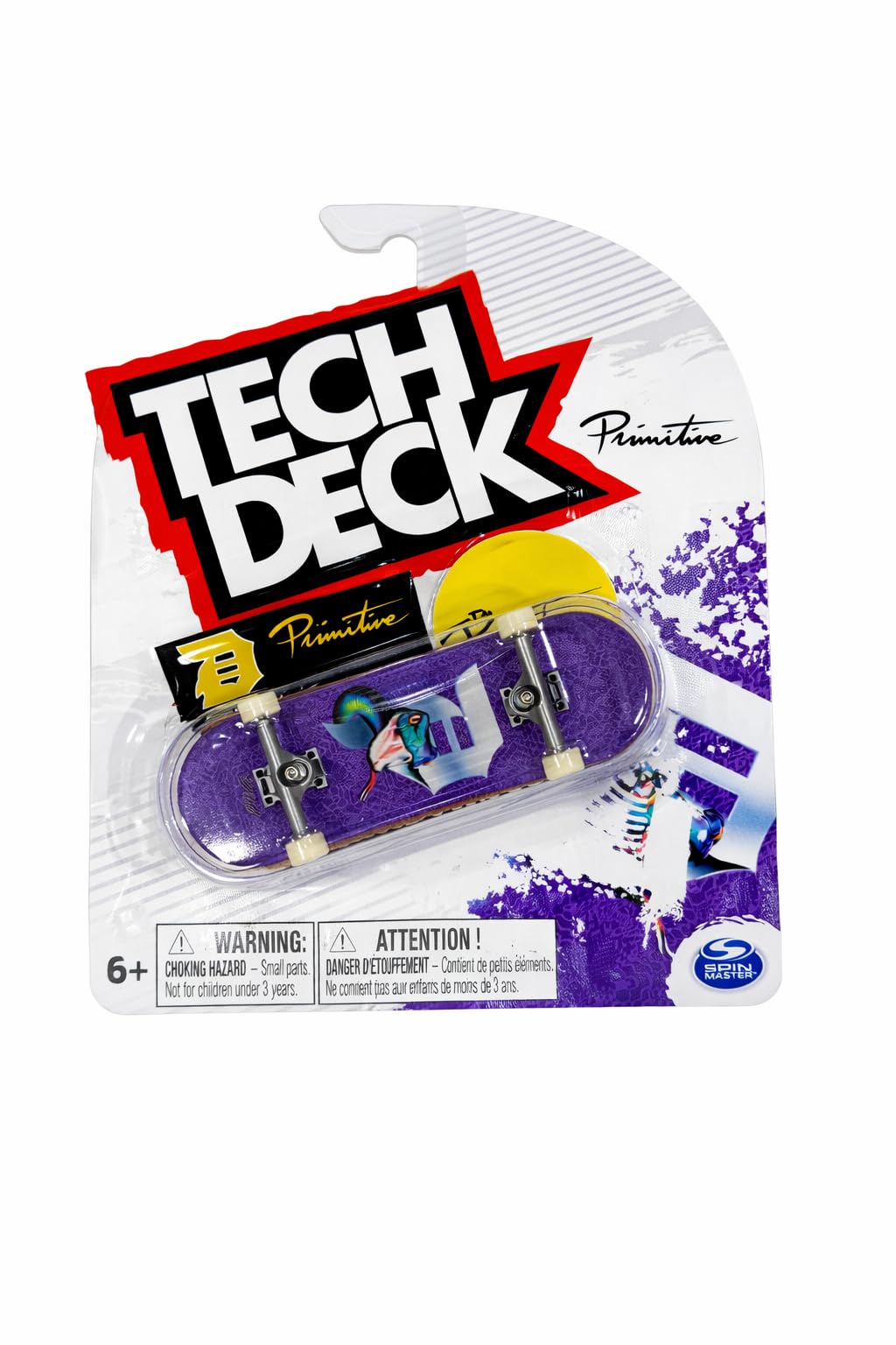 TECH DECK Fingerboard Skateboard Single Pack (Assorted Styles)