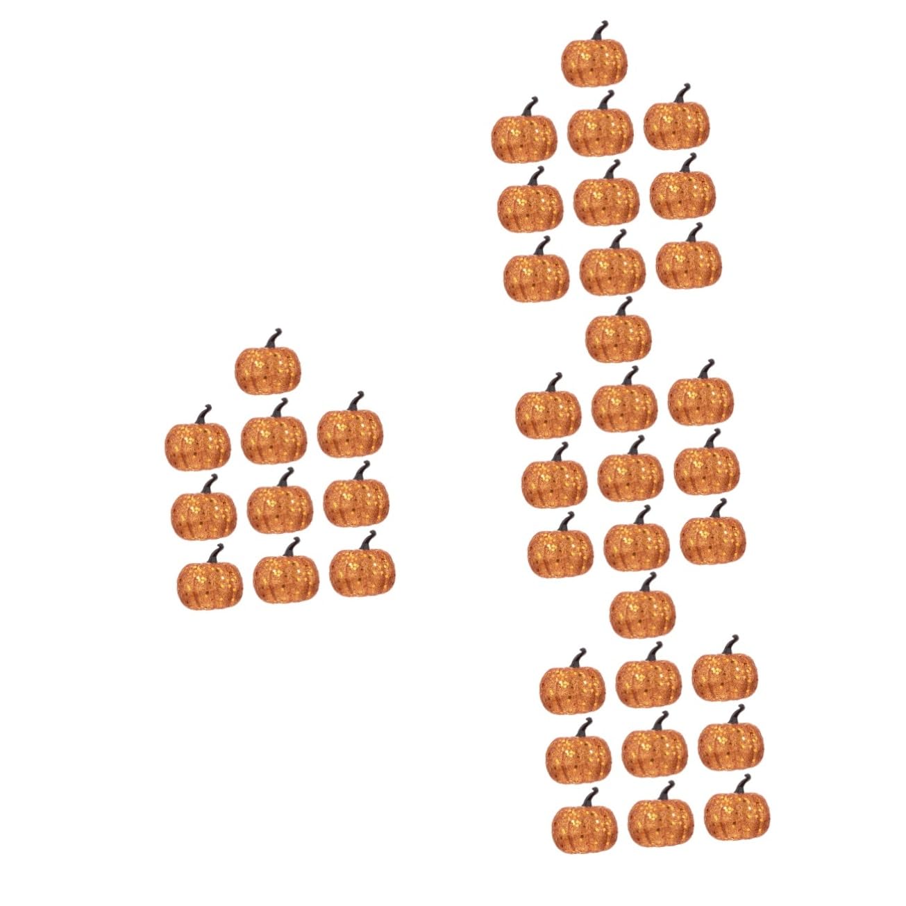 ABOOFAN 40stücke Teiliges Künstlicher Kürbis-Ornamente Für Halloween Und Erntedankfest Vielseitige Dekoration Für Tisch Körbe Und Feste