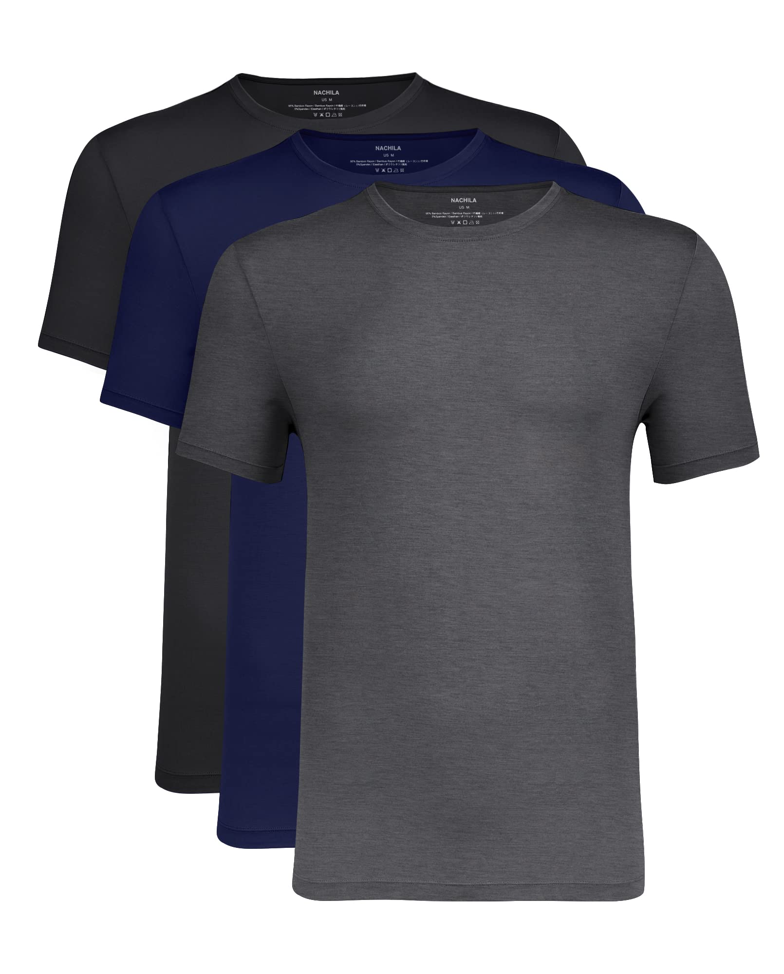 NACHILA Undershirts 3-Pack