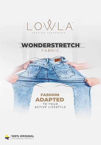 Miniatura 6 de L.O.W.L.A SHAPEWEAR Vaqueros de Talle Alto para Mujer Pantalones Colombianos Levanta Cola Vaqueros Levantamiento de Culos
