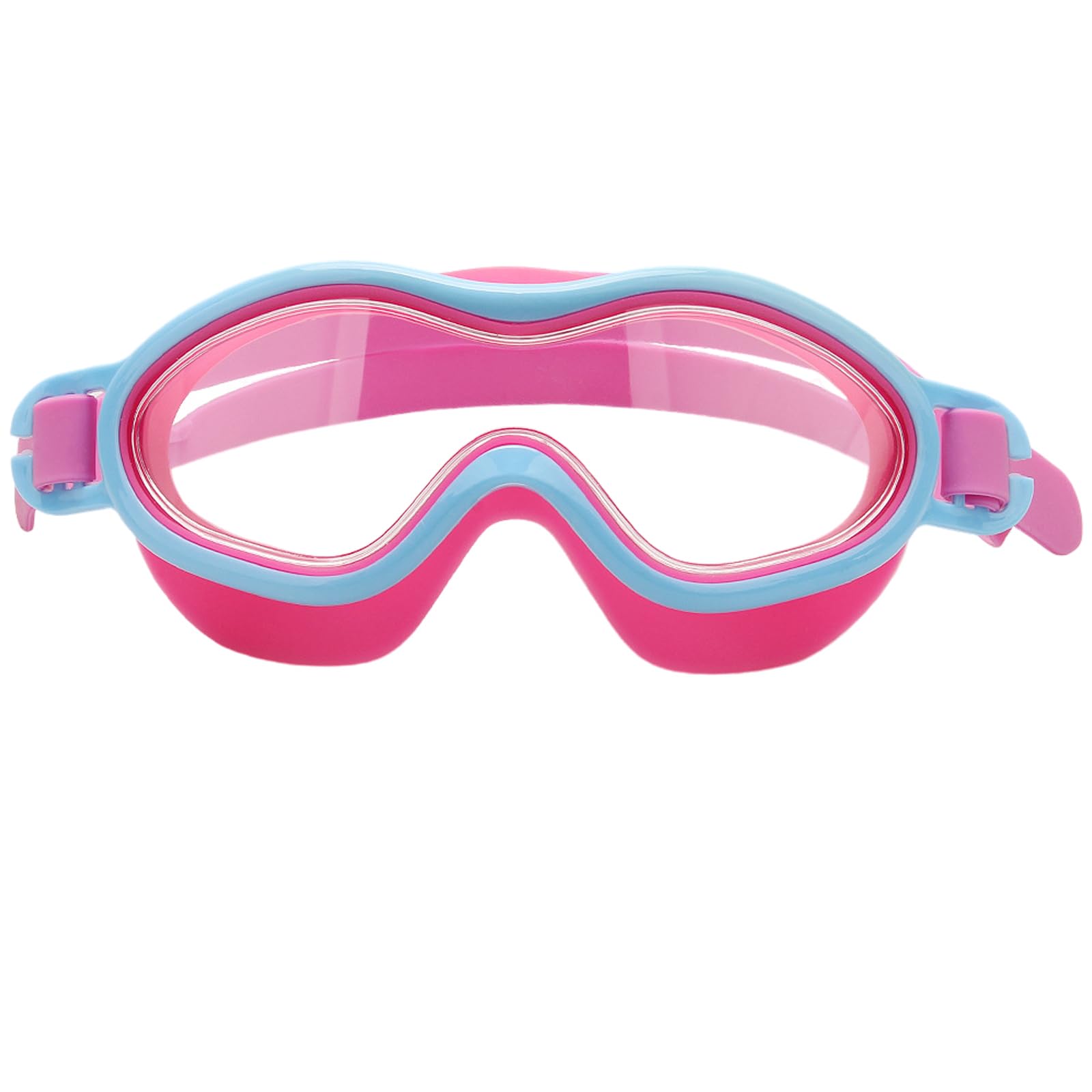 Valicaer Gafas de Natación para Niños,Gafas Natación Niño de 3 a 15 años Lentes Antivaho y Antifugas Sellado de Silicona Gafas de Buceo Visión Clara Gafas de Natación para Niños y Niñas