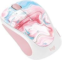 Vista 1 de Logitech Ratón inalámbrico compacto, algodón de azúcar (renovado)