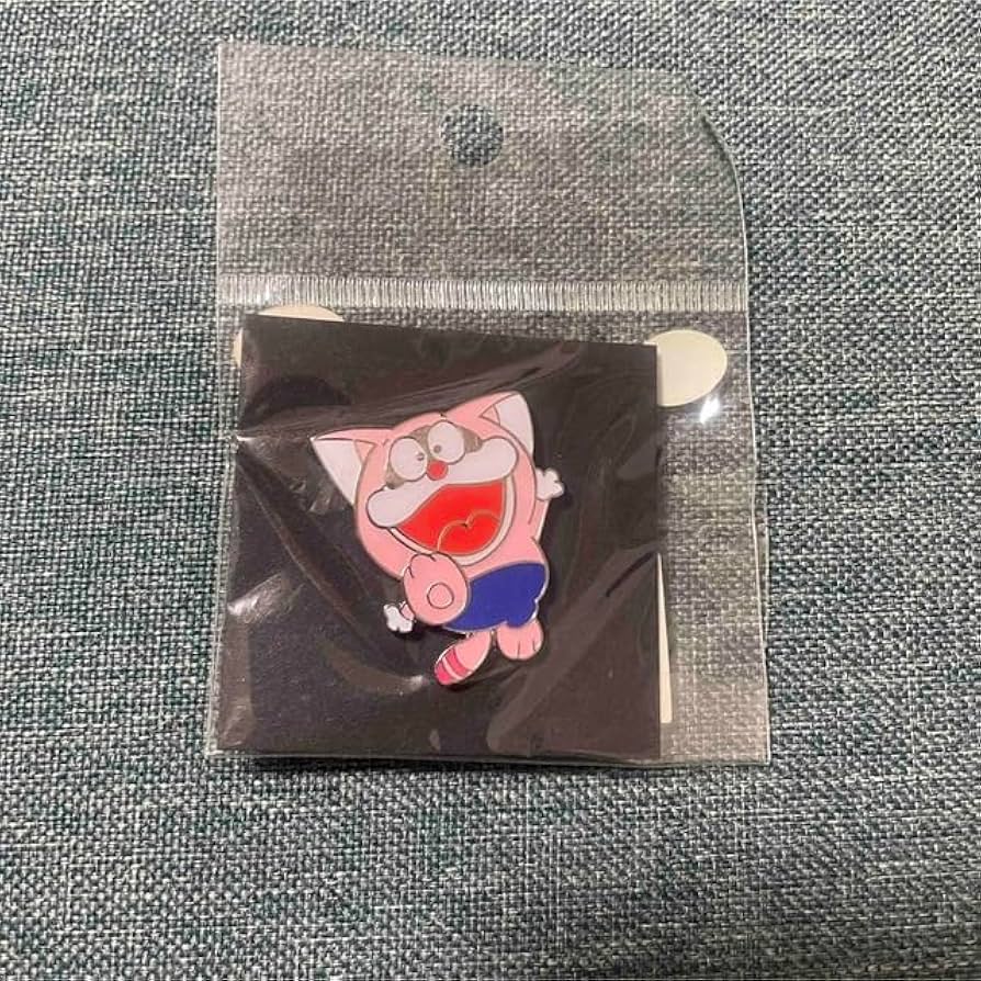 Amazon | ポコニャン ピンバッジ 約3cm | バッジ | おもちゃ