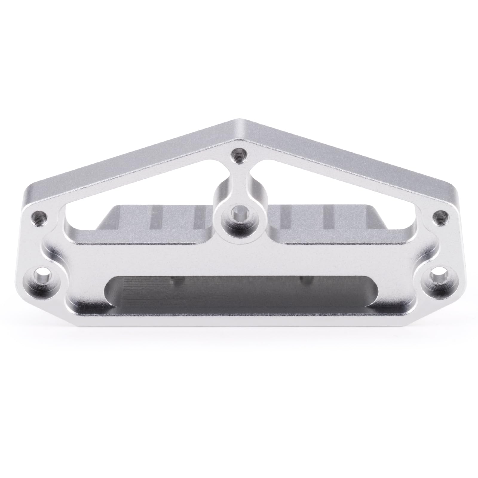 AXspeed Aluminium Front Lower Arm Mount Stabilizer Upgrade for 1:12 Tamiya Lunch Box RC Truck(Silver) - Image 3