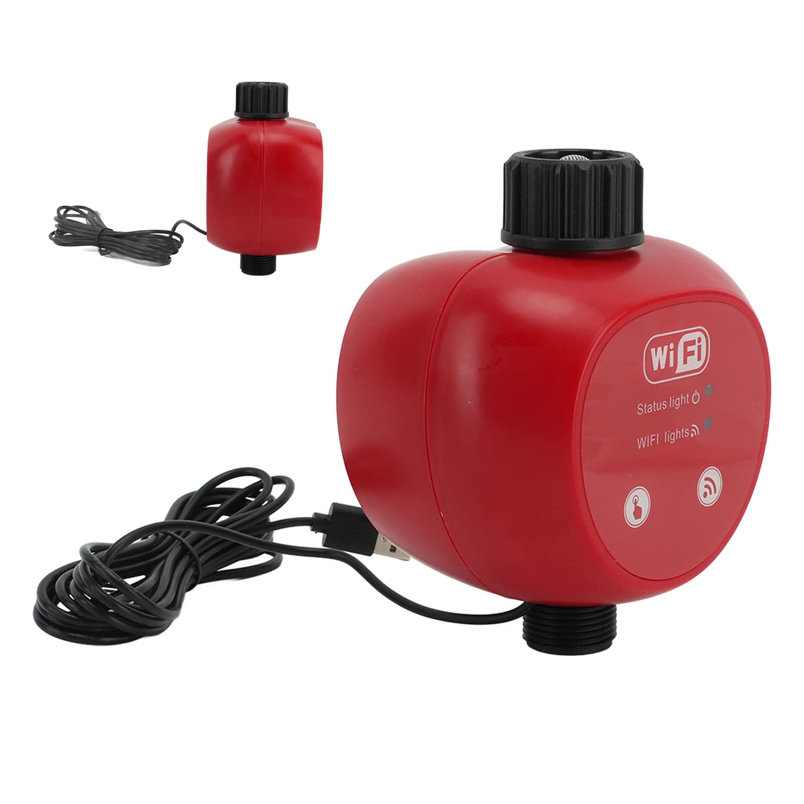 Omabeta G3/4-Innengewinde, Intelligentes Automatisches WiFi-Bewässerungsgerät für Zimmerpflanzen, Wassersparendes, Selbstbewässerndes Bewässerungssystem für den Hausgarten, ABS- und Edelstahlmaterial
