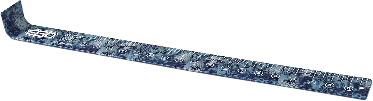 Ego Measuring Board, Fishing Tape Measure, Durable Ruler, Laser Etched, Anodized Aluminum, Corrosion Resistant, 3 Sizes