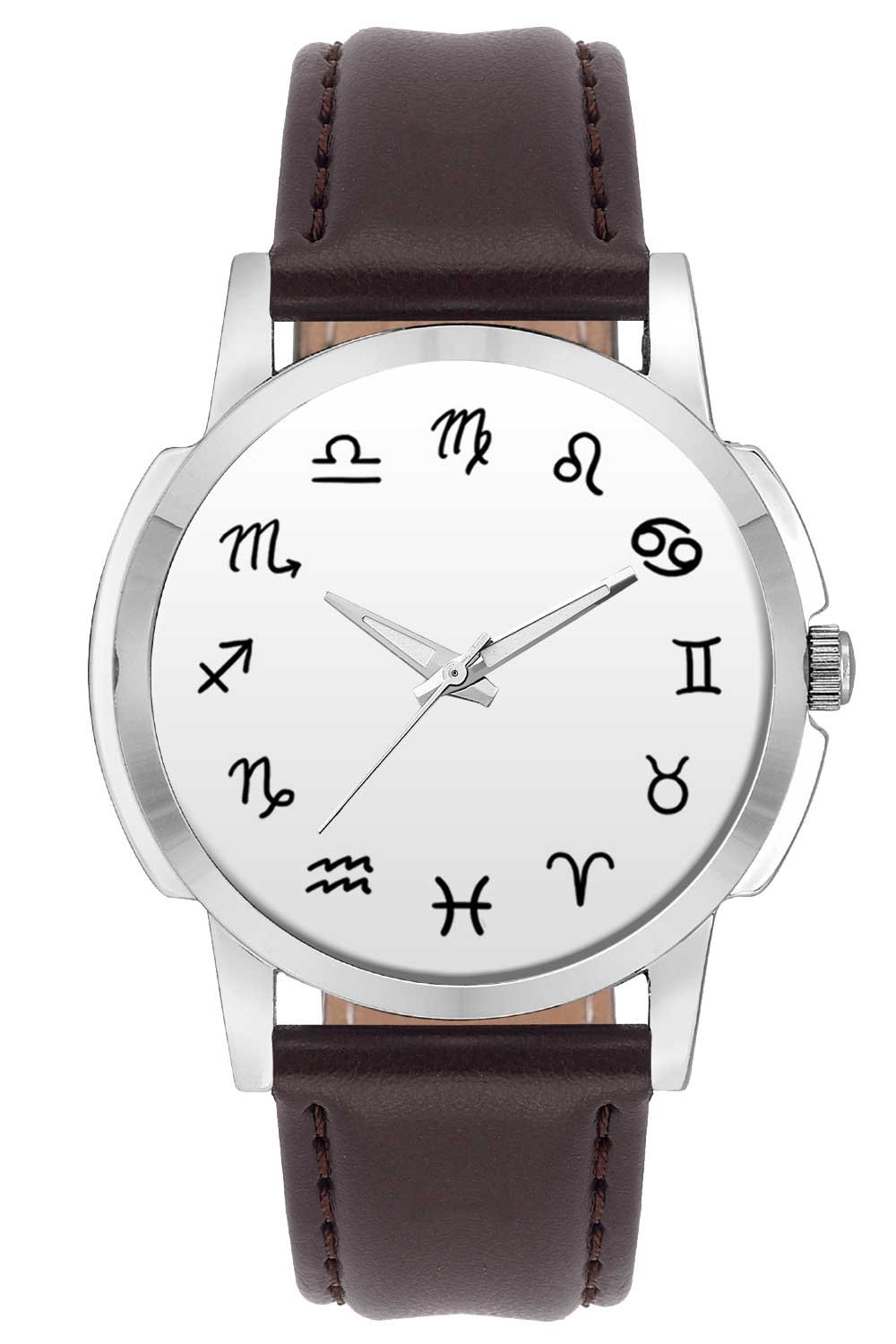 BIGOWL Wrist Watch - Zodiac Sign Analog Mens and Boys Wrist Watch - Unique Analog Quartz Leather Band Wrist Watch (B01MDKL1FH) Amazon Price History, Amazon Price Tracker