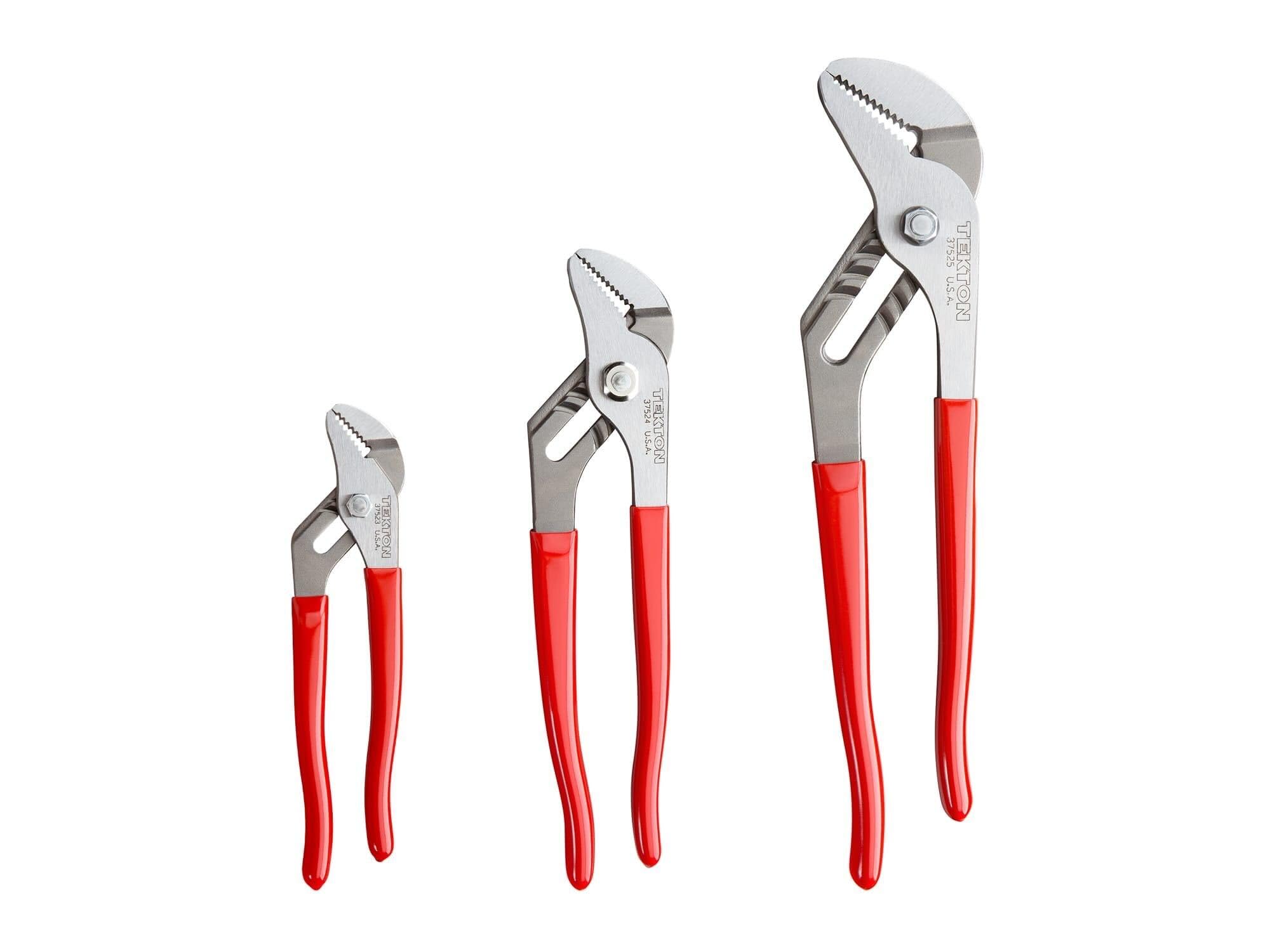 TEKTON Groove Joint Pliers Set, 3-Piece | 90394