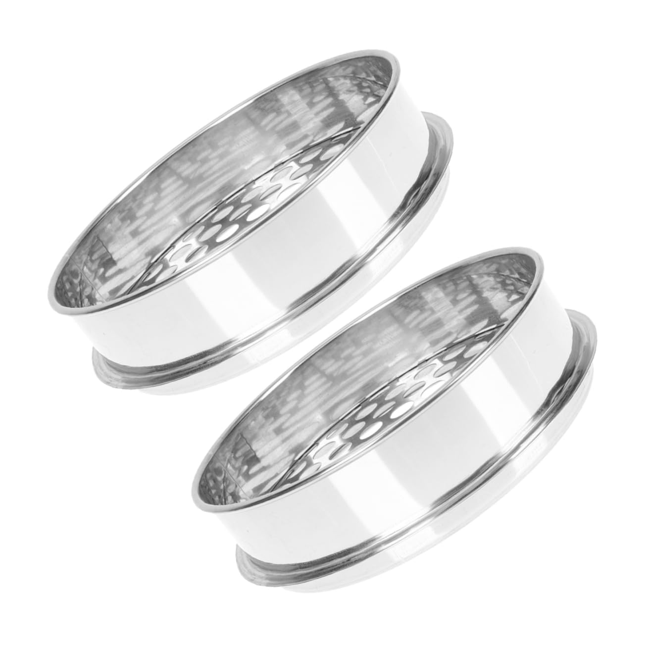 Setaccio a Maglia Fine in Acciaio Inox, 2 Pezzi, Rotondo