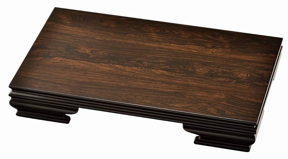 細高 無垢材　黑檀 唐木 花台  置物台  小型  高36cm 重さ 約250g 細高 無垢材 黑檀 唐木 花台 置物台 小型 高36cm 重さ 約