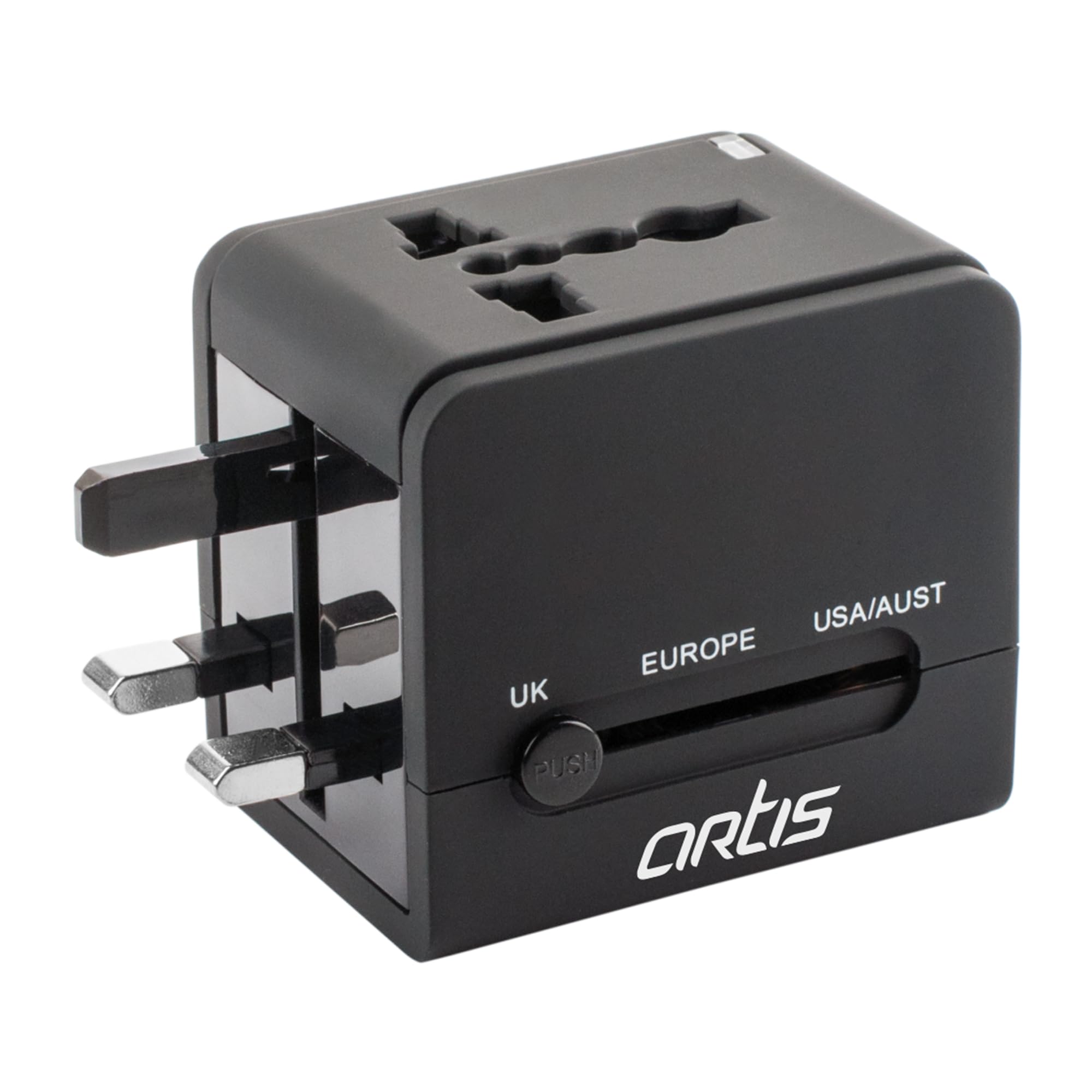 See full amazon price history chart for Artis UV200 Universal Travel Adapter with 2USB Ports & 1 Type C Port (Black) Artis UV200 Universal Travel Adapter with 2USB Ports & 1 Type C Port (Black) (B0C4H21P8F) Amazon Price History, Amazon Price Tracker