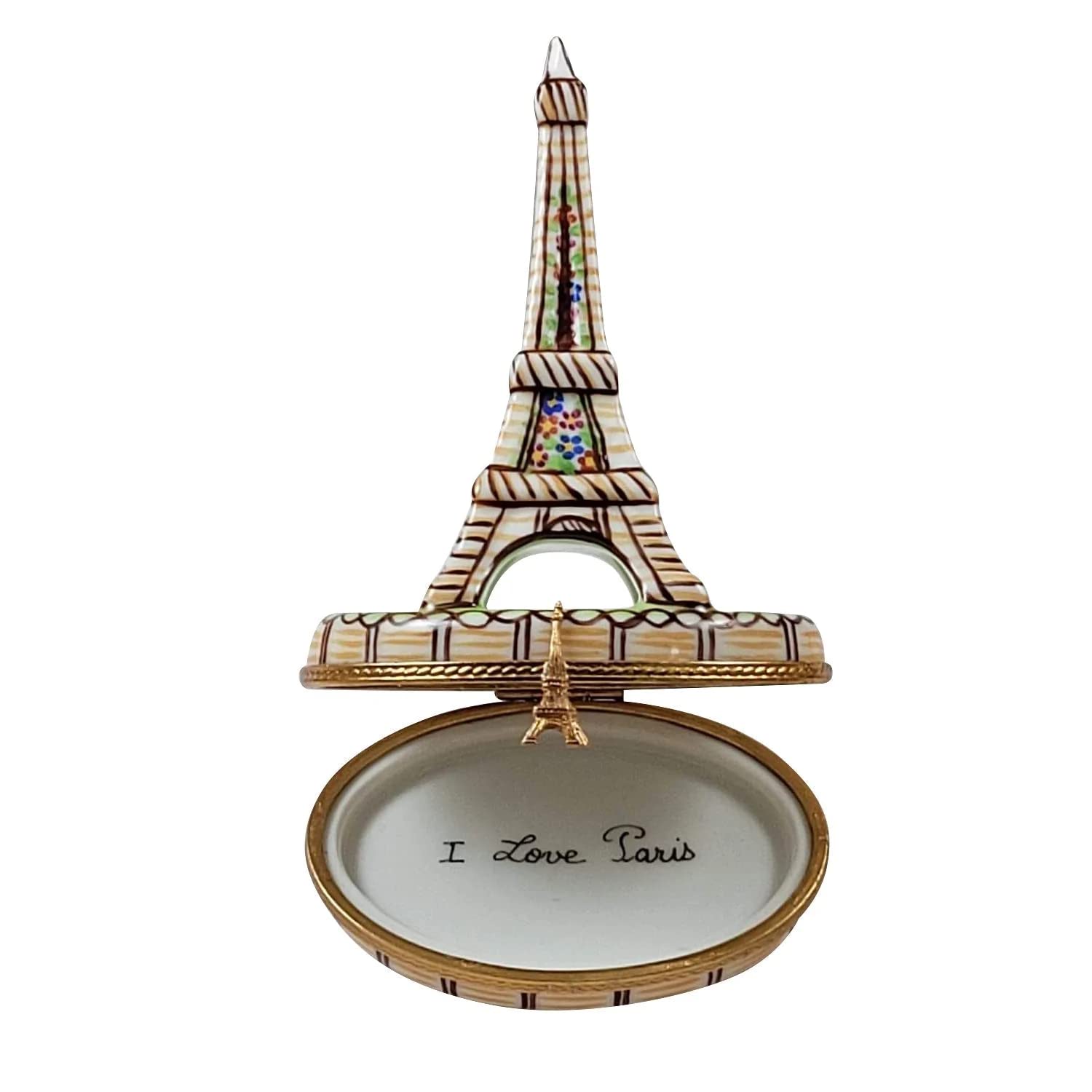 リモージュボックス　パリの景色のキャンバスと絵の具セット　フランス製　ミニチュア フランス・パリ – ショップリモージュ