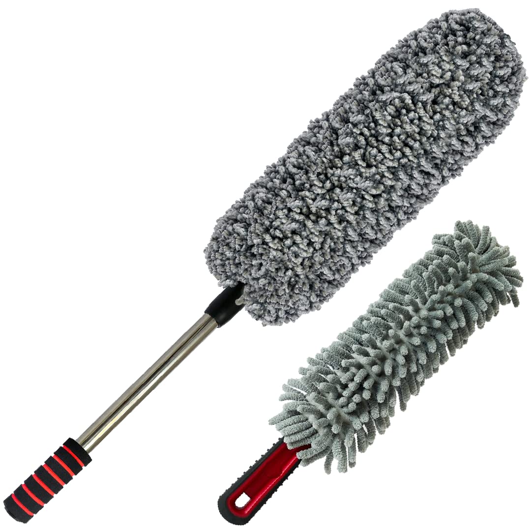 REISES Car Duster Set - Car Duster Exterior Scratch Free 