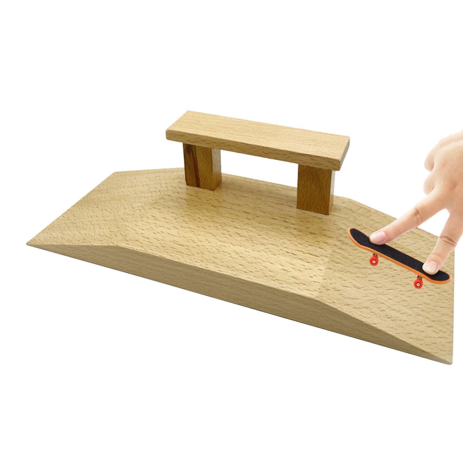 Fingerboard Rampe Aus Holz, Neuartiger Fingerboard Skatepark für Jungen Und