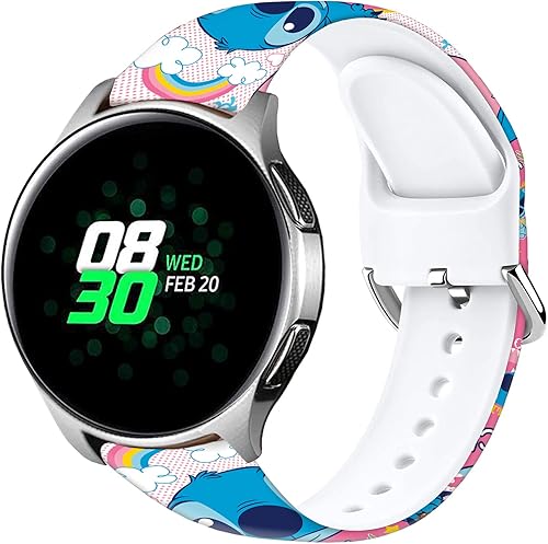 Bonita correa de punto de dibujos animados compatible con Samsung Galaxy Watch 5Watch 1654inGalaxy Watch 3 1614inWatch 4 1575in 1732inActive 2Gear