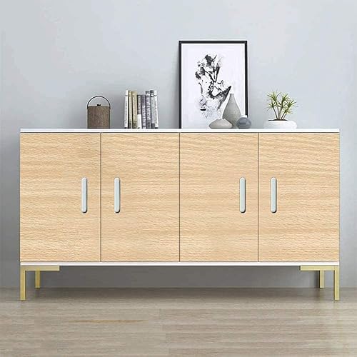 Miniatura 6 de Papel tapiz de grano de madera, 17.7 x 118 pulgadas, panel de película autoadhesivo con textura de madera sintética, papel tapiz de vinilo extraíble