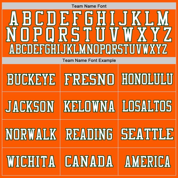 Personal Football Jersey, Custom Football Jersey, Orange Green-White Mesh Football Jersey, Football Jerseys for Men, Youth Football Jersey, Personalized Jersey, Custom Jersey, Personal Football
