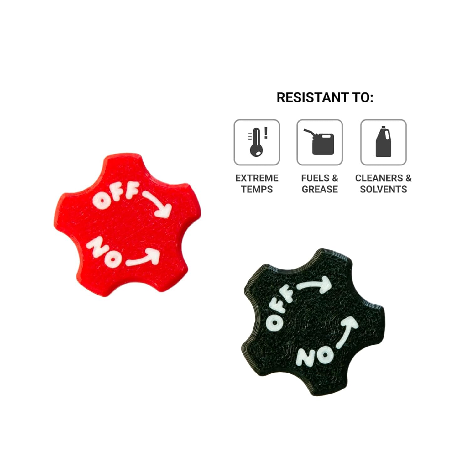 Magnetic Switch Knob for Milwaukee M12 Ratchet (2456-20, 2457-20, 2556-20, 2559-20, 2566-20, 2567-20, 2568-20, 2569-20) (Red | Slim, No Boot)