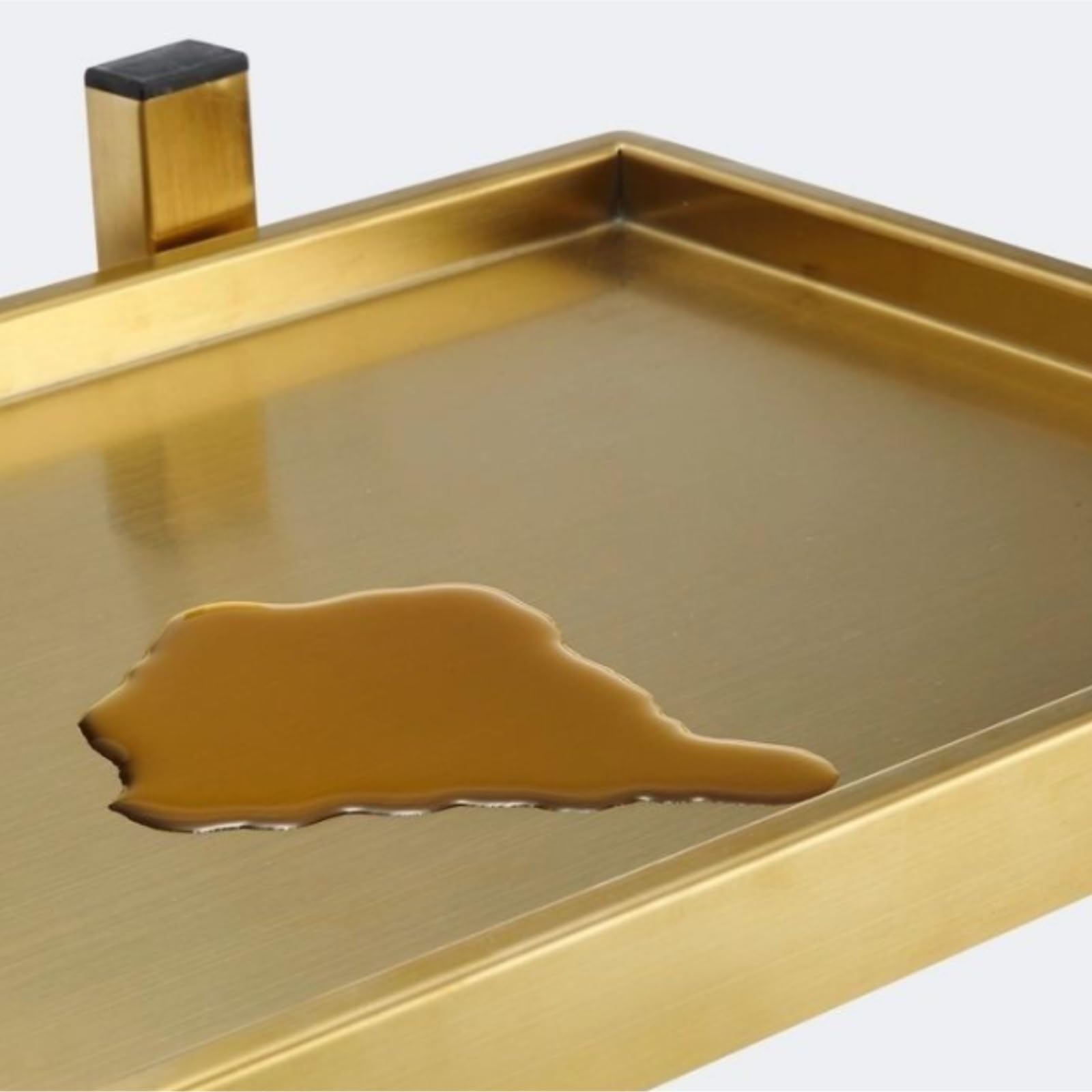 Carrito de peluquería de metal con ruedas, bandeja esteticista para estudios y tiendas, carrito duradero (plateado)