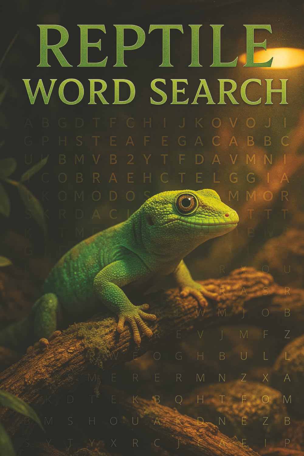 Reptile Word Search: Reptile Word Search: Reptile Care, Species, and Morphs – 55 Challenging Word Searches for Adults, Keepers, and Breeders