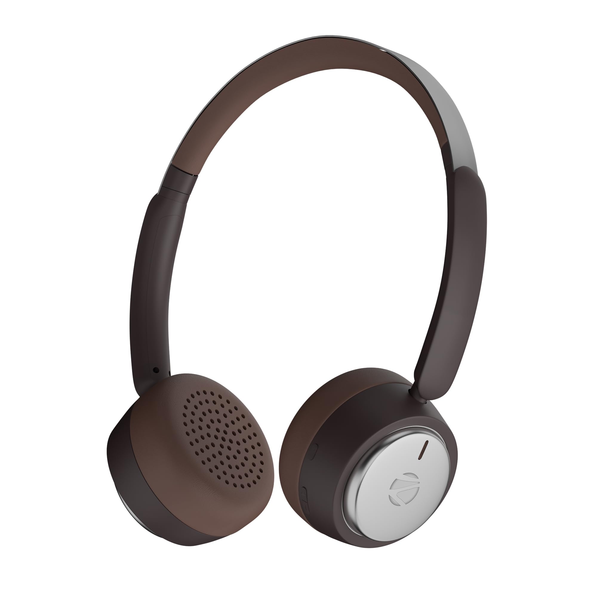ZEBRONICS Duke 2 PRO, Wireless Headphone, 50 Hours Playback, ENC, Rapid Charging, Dual Pairing, 3 EQ Modes, Bluetooth v5.4, Call Function, Voice Assistant, Gaming Mode (Brown)