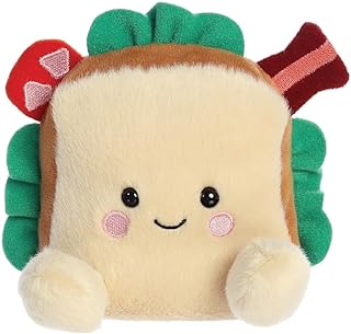 Aurora, 33844 Palm Pals Tomas Sandwich Plush Toy, Brown, 13 cm