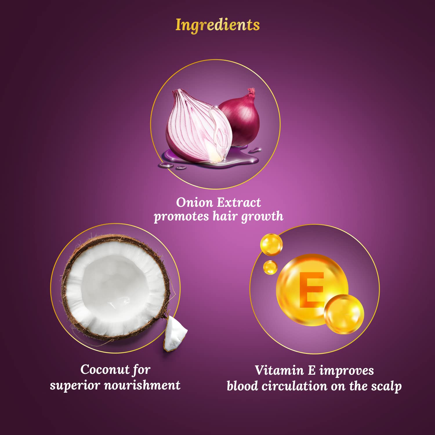 Parachute Advansed Onion Hair Oil Hair Growth Oil Reduces hairfall