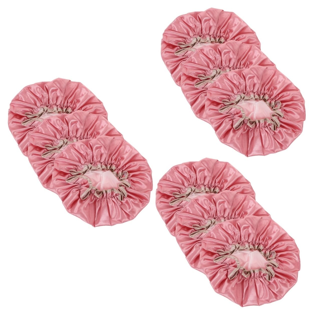 Mobestech 9 Pz Cuffia Da Impermeabile a Doppio Cuffia Da Lavabile Cuffie Da Cuffia Da Per Bambini Viaggiare Poliestere Condizionatore Fare Un Bagno