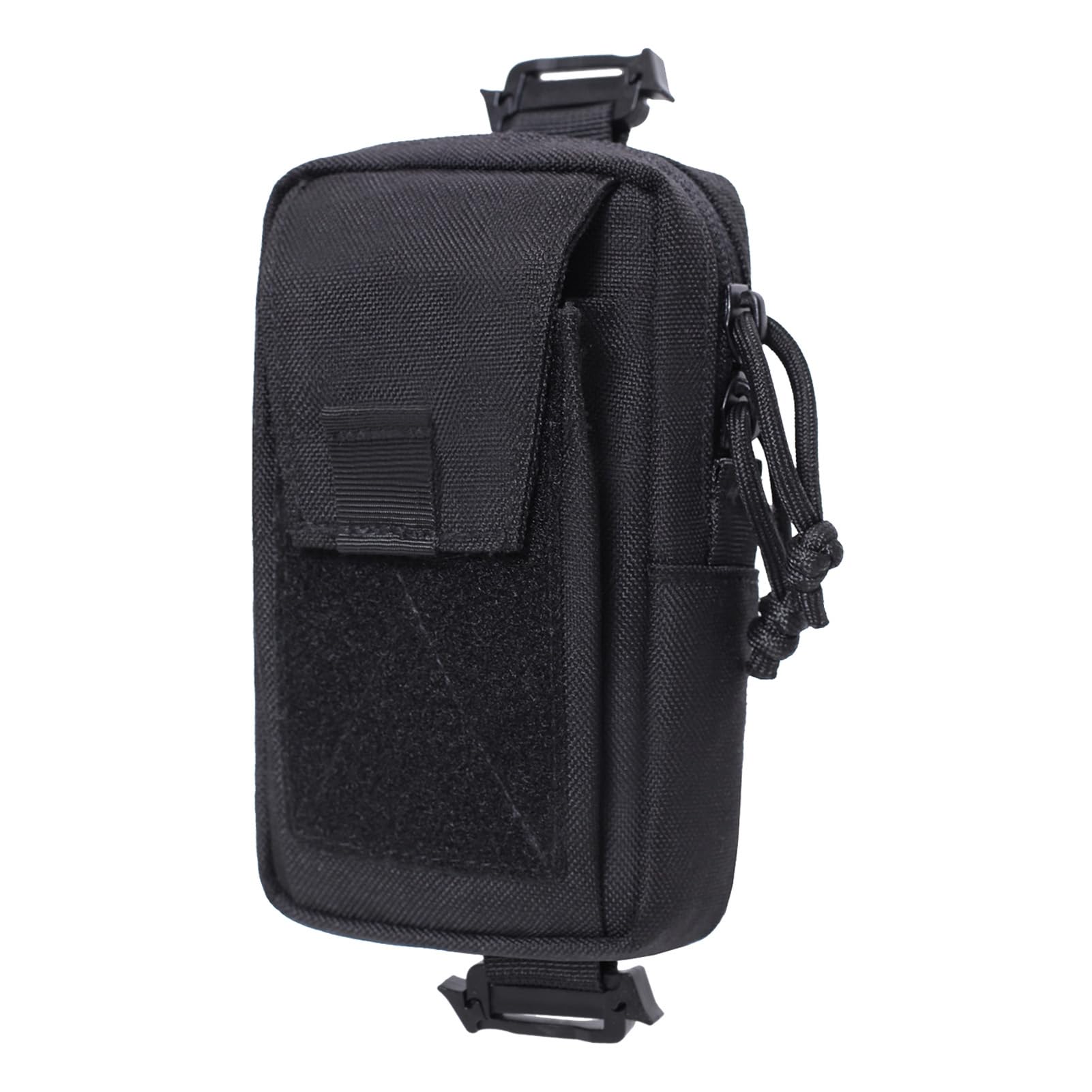 Genérico Bolsillo con Correa para Mochila y Teléfono - Bolsa del Hombro para Senderismo - Bolso Adicional Multiusos de Nylon