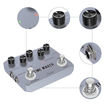 VSN TIME MAKER ギターエフェクター Amazon.com: VSN Guitar Delay Pedal Time Maker 11 Types of