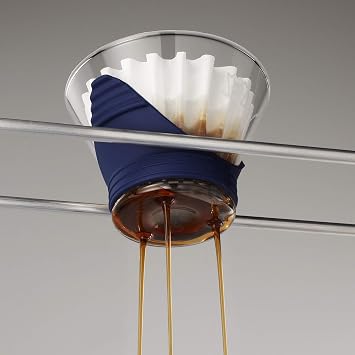 Kalita Wave Style UP Set, Size 185, 500ml Server, Blue | 500ml Server