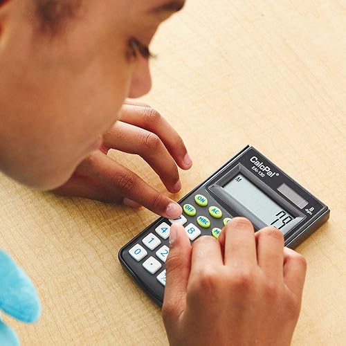 Miniatura 6 de EAI Education CalcPal EAI-130 - Calculadora básica, juego de 10