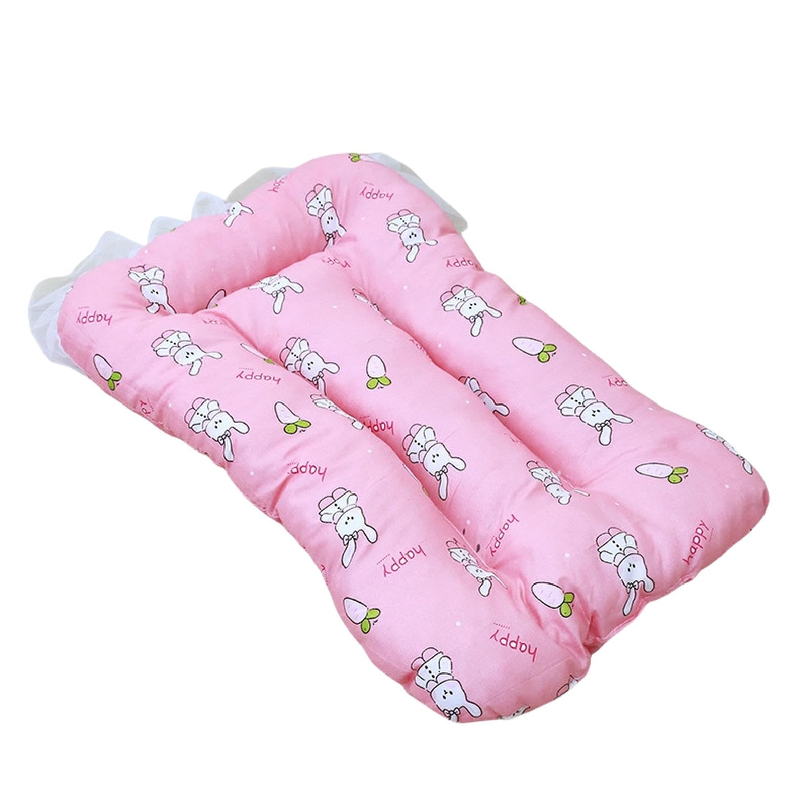 Panier pour chat et chien rose lit de princesse respirant pour salon et chambre