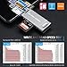 JJC USB 3.0 Huawei NM Nano Memory Card Reader Adapter, USB-C SD MicroSD/TF Card Reader Writer(Not for Nano SIM), Data Transfer Speed up to 90MB/S for Huawei Phone & Laptop