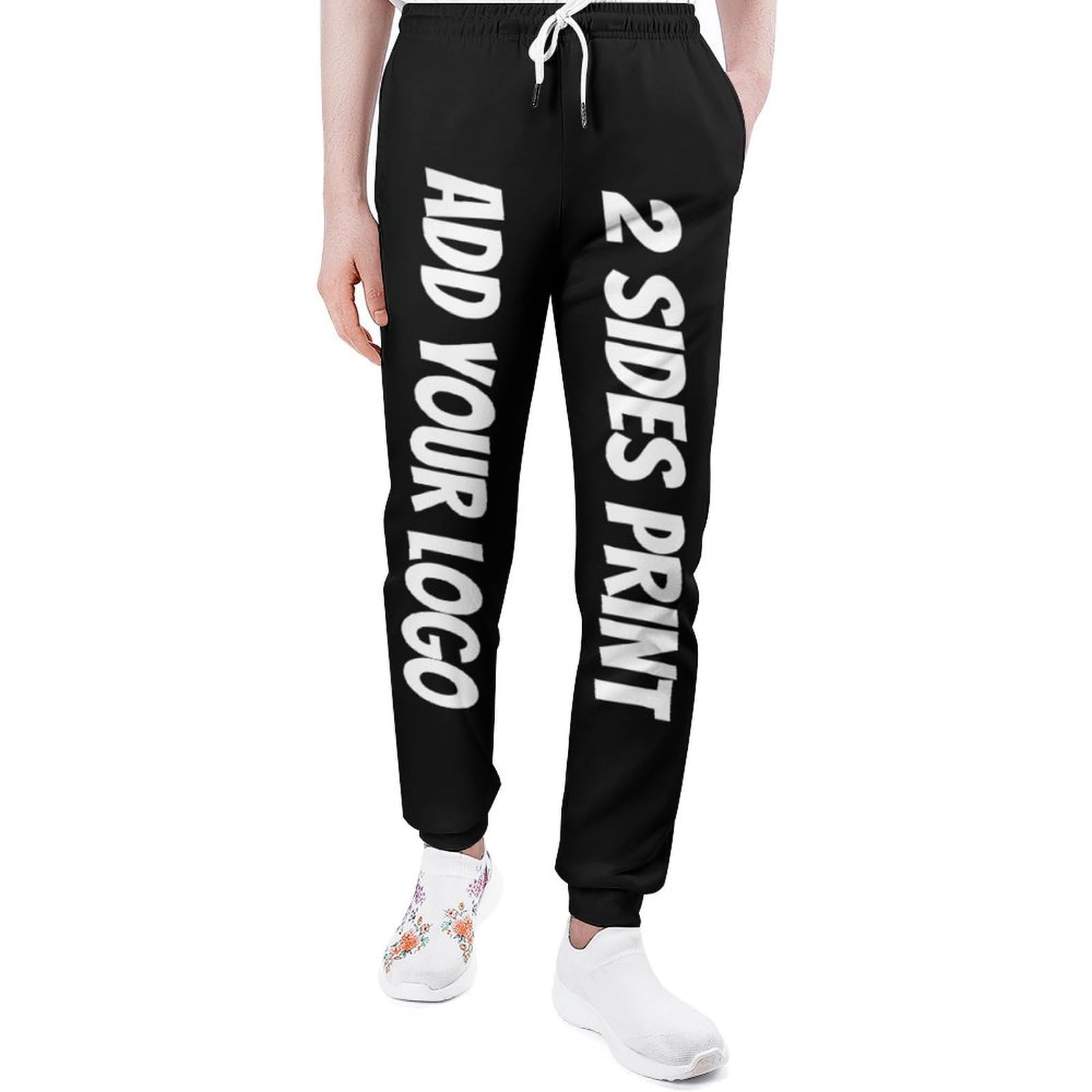 Custom Sweatpants with Photo for Men Personalized Design Own Funny Text Sweatpants Personalized Long Pants