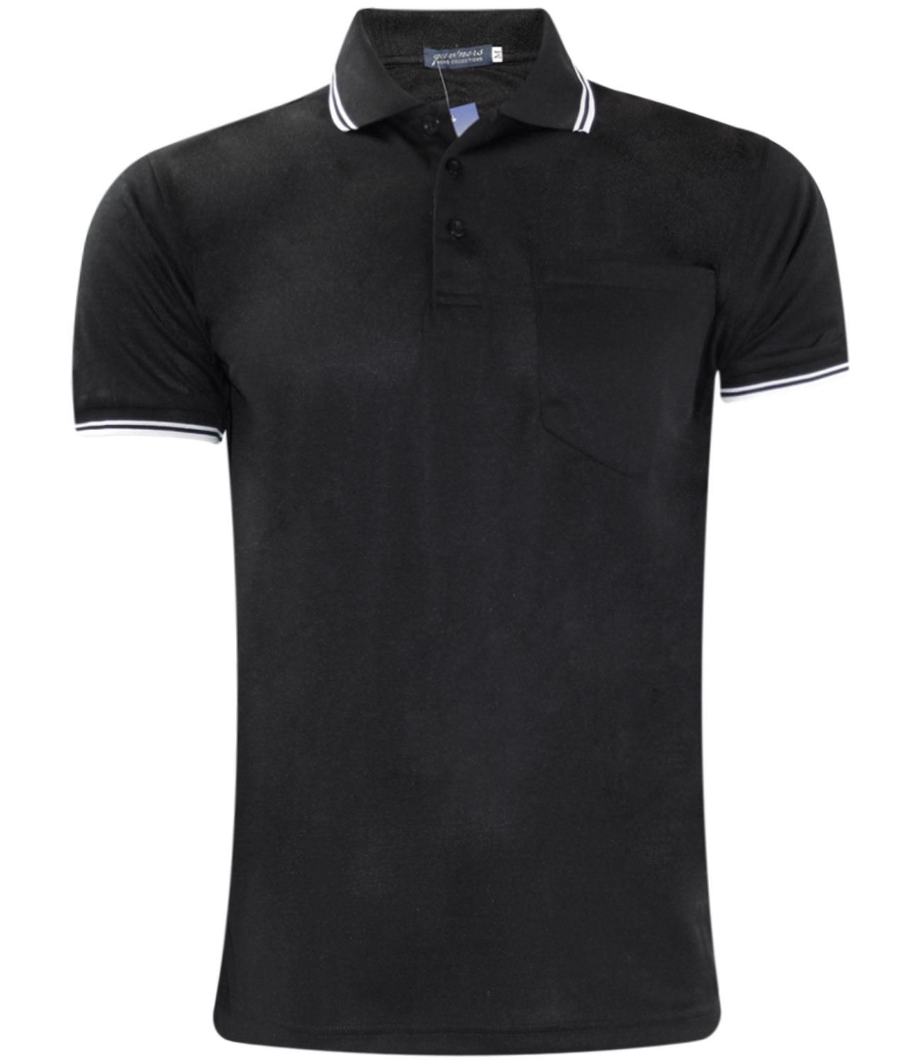 Other Mens Pocket Polo PK T- Shirt Black XL