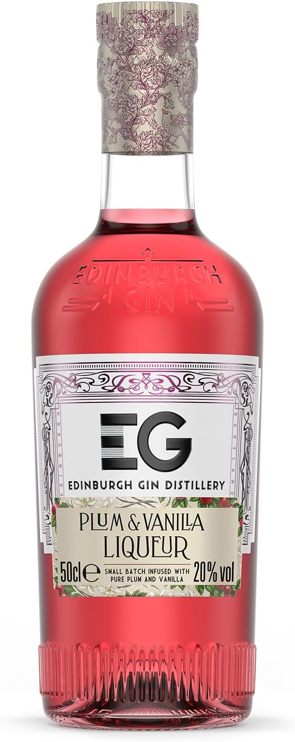 Edinburgh Gin Plum and Vanilla Gin Liqueur, 500 ml Packaging may vary