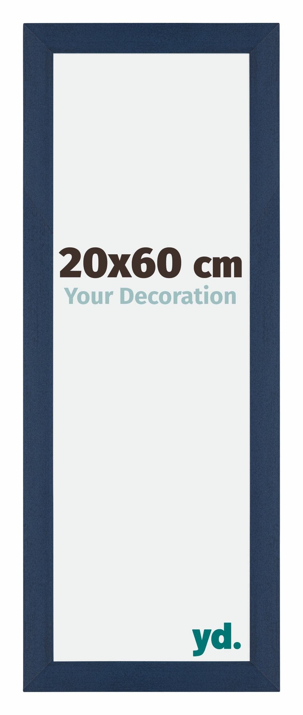 Your Decoration - Picture Frame 20x60 cm - Dark Blue Swept - Decorative Wall Frame in MDF with Antireflection - Frame 20x60 - Mura โ image 1