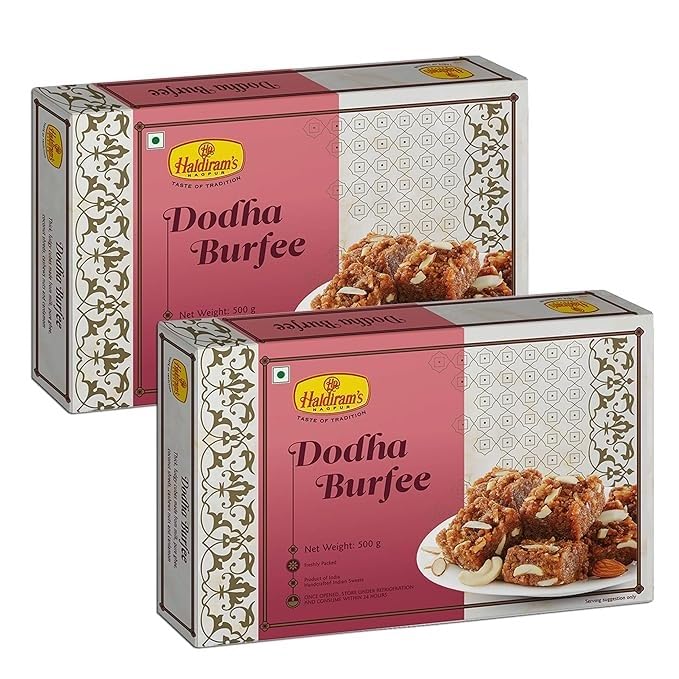 See full amazon price history chart for Haldirams Nagpur Dodha Burfee-500 G(Pack Of 2) Haldirams Nagpur Dodha Burfee-500 G(Pack Of 2) (B0D8FWHF1B) Amazon Price History, Amazon Price Tracker