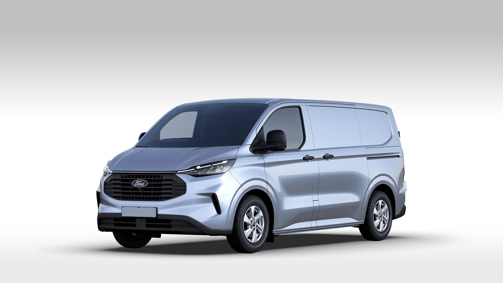 F906226 - Tappeti su Misura per Auto in gomma Compatibile con Transit Custom Van 2 posti 2024-, Tourneo Custom 8 posti dal 2024-, T7 Caravelle dal 2025-