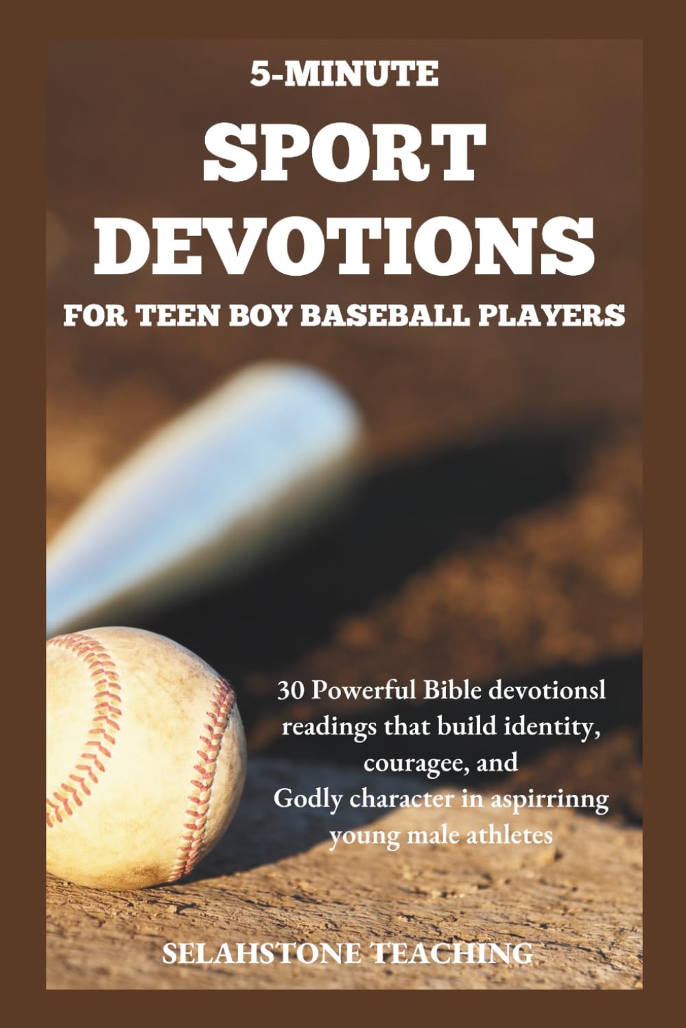 5-Minute Sport Devotions for Teen Boy Baseball Players: 30 Powerful Bible Devotional Readings That Build Identity, Courage, and Godly Character in Aspiring Young Male Athletes (Selahstone Teaching)