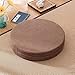 CojíN Para Asiento De Espuma ViscoeláStica, CojíN De Suelo De Tatami Redondo, Almohadilla Para Silla De Yoga Para MeditacióN Espesa, CojíN Para Taburete De Bar Para Comedor, CojíN Para Coche Para Dolo