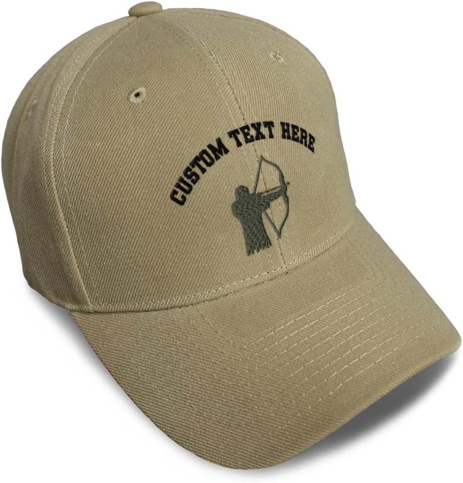 Speedy Pros Baseball Caps for Men & Women Embroidered Archery C Embroidery Ladies & Men Baseball Hats Acrylic