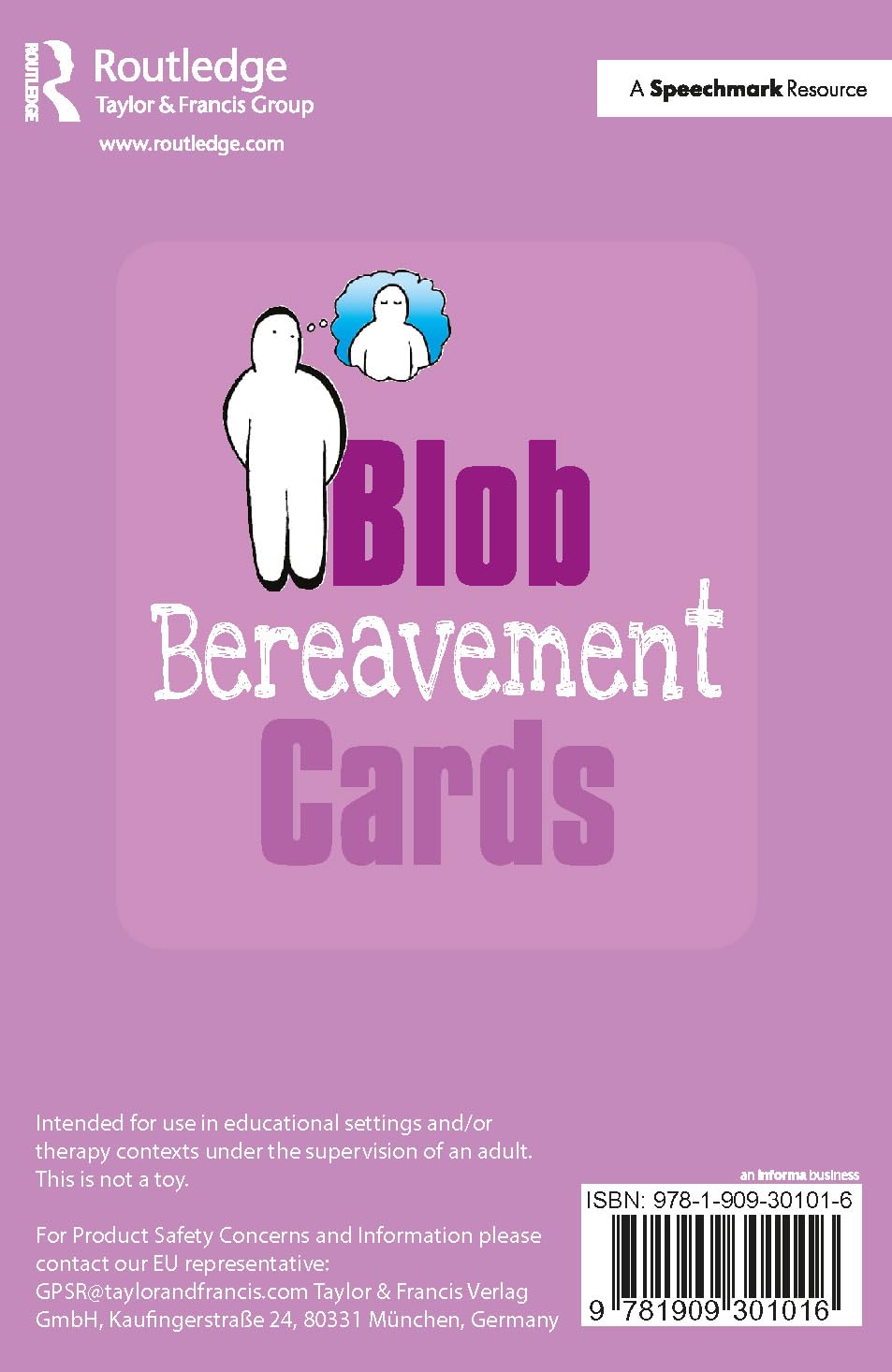 Blob Bereavement Cards by Ian Long (Cards)