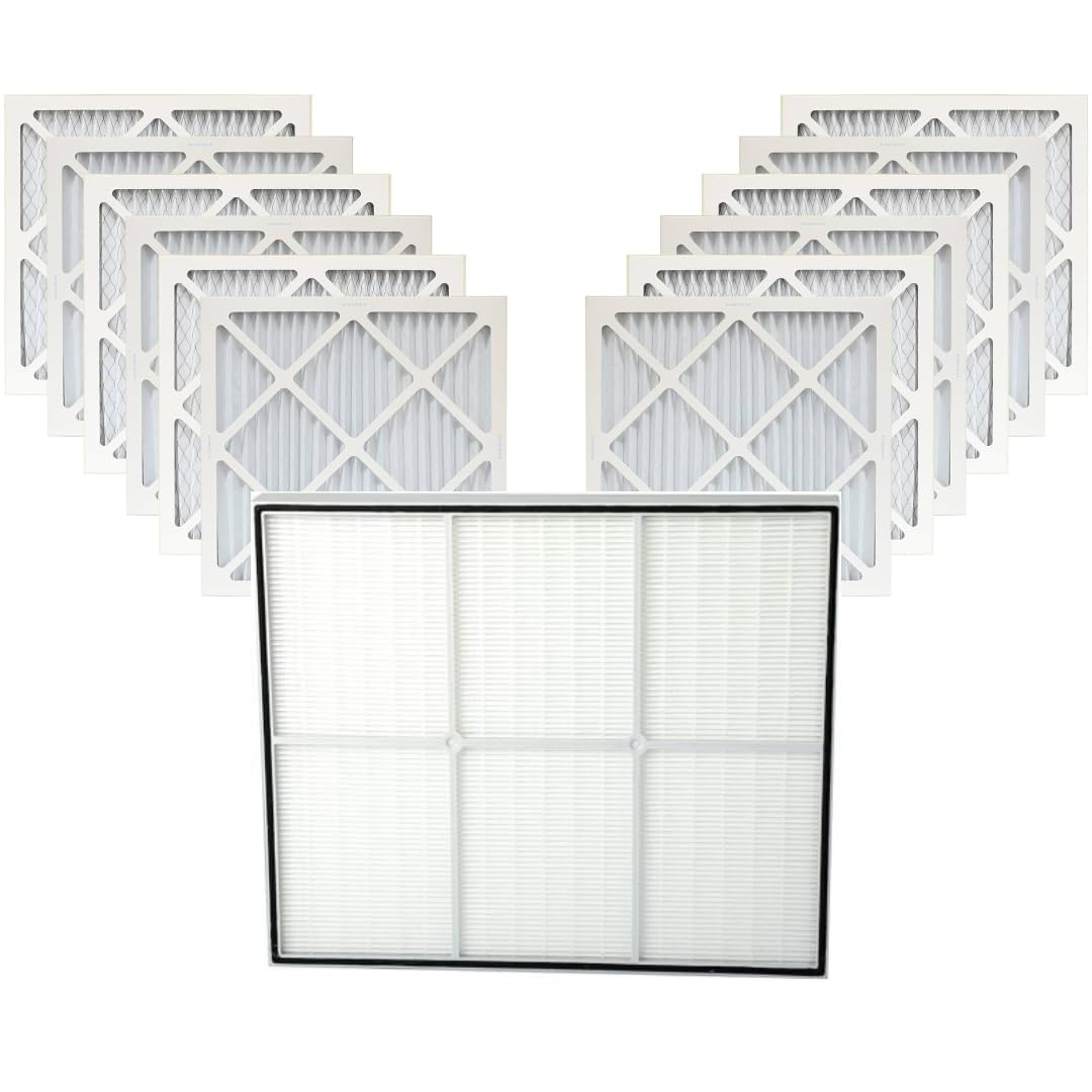 Amazon.com: HEPA 500 Air Scrubber Replacement Filter Kit, 16x19x2